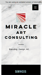 Mobile Screenshot of miracleartconsulting.com